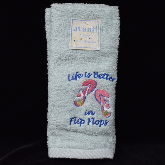 Avanti Bath Avanti Life Is Better In Flip Flops Towels Poshmark
